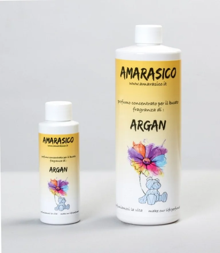 Amarasico Argan, flessen van 100 ml en 500 ml