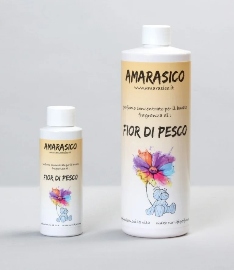 Amarasico Perzik bloesem, flessen van 100 ml en 500 ml