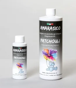 Amarasico Patchouli, flessen van 100 ml en 500 ml