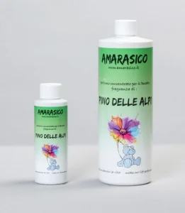 Amarasico Dennen van de Alpen, flessen van 100 ml en 500 ml