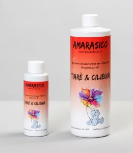 Amarasico Tiare & Kersbloesem, flessen van 100 ml en 500 ml