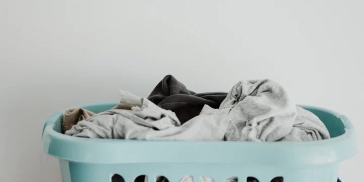Een wasmand vol was voor de wasbeurt