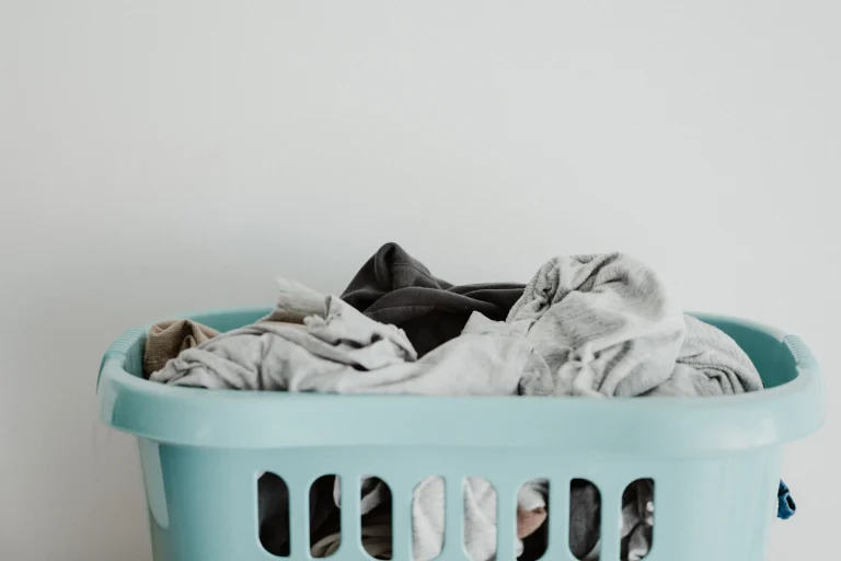 Een wasmand vol was voor de wasbeurt