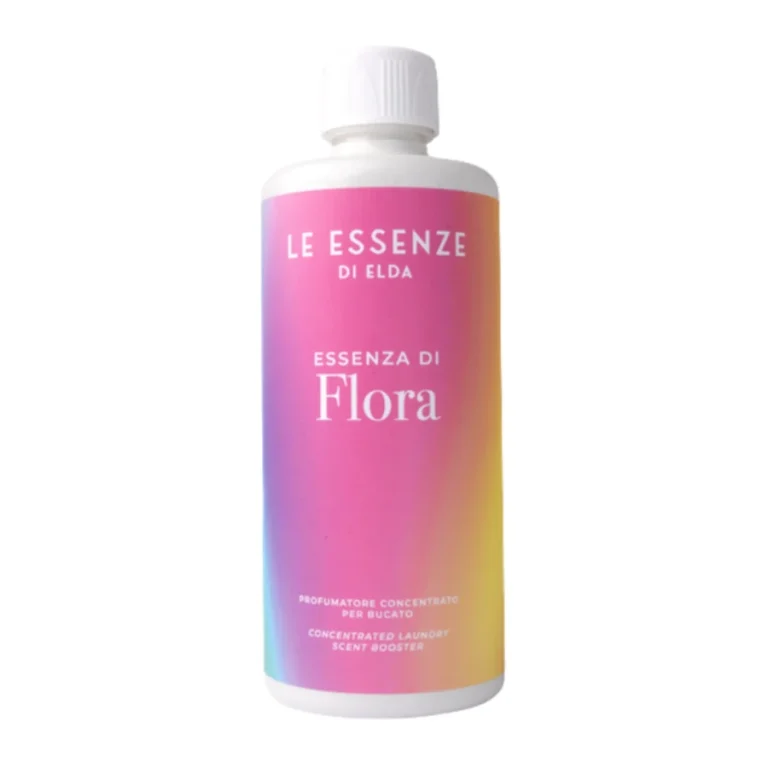 Le Essenze di Elda Wasparfum Flora 500 ml – Geconcentreerd Italiaans Wasparfum – Bloemige Wasgeur