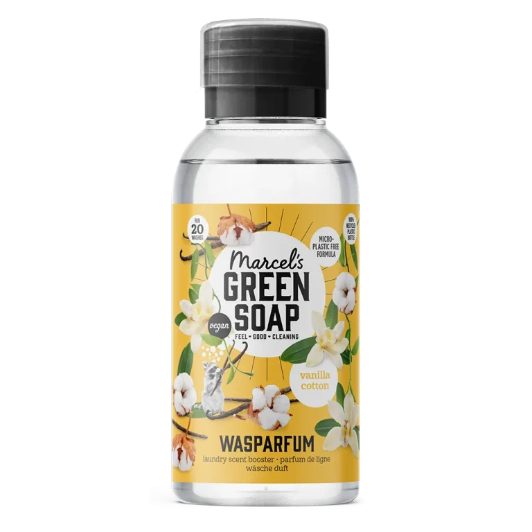 Marcel's Green Soap Vanille & Katoen, fles van 250 ml