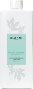Millefiori Milano Patchouli Smeraldo wasparfum, fles van 500 ml